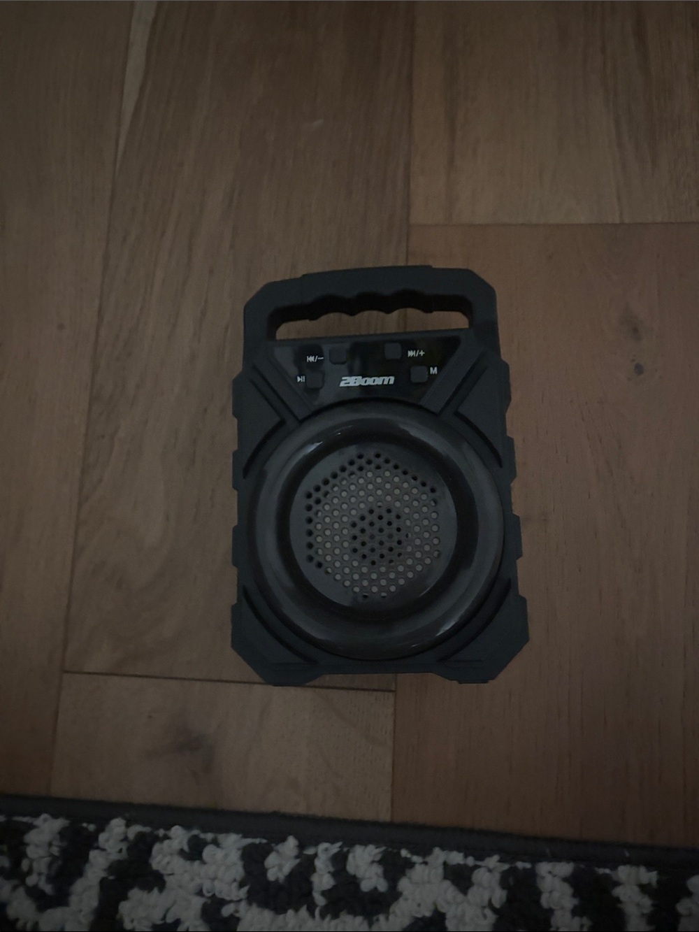 2boom Rugged Portable Bluetooth Speaker - Black